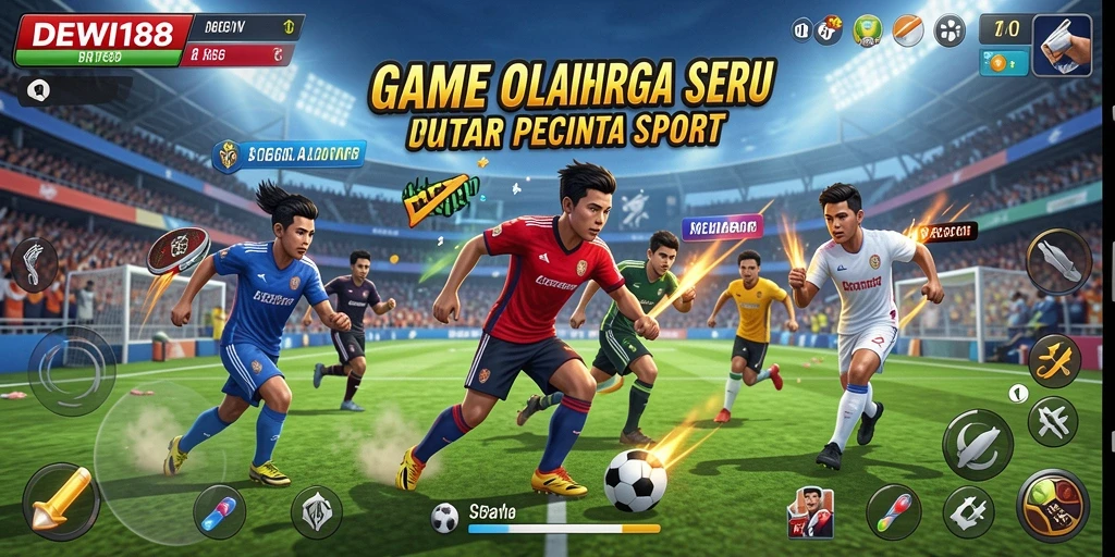 Gameplay seru DEWI188 dengan aksi olahraga yang mendebarkan.