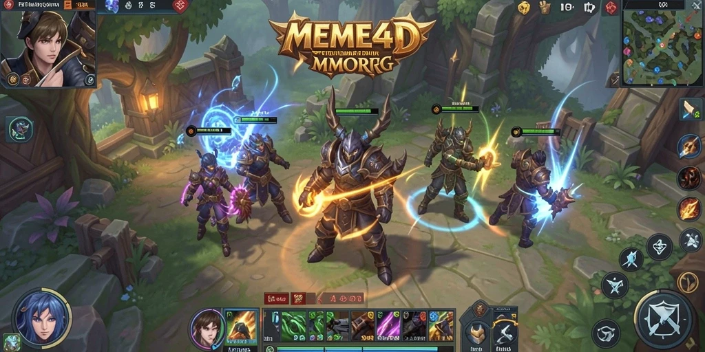 Tampilan grafis menakjubkan dari gameplay MEME4D