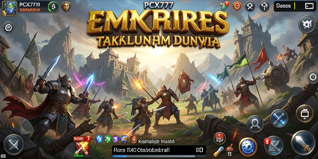 Tampilkan gameplay mendebarkan dari PCX777 yang penuh strategi.