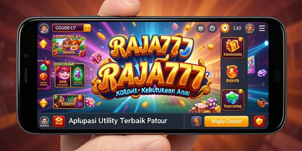 Tampilan antarmuka RAJA777 yang intuitif dan menarik.