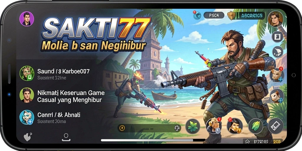 Gameplay SAKTI77 yang menyenangkan dan penuh warna.