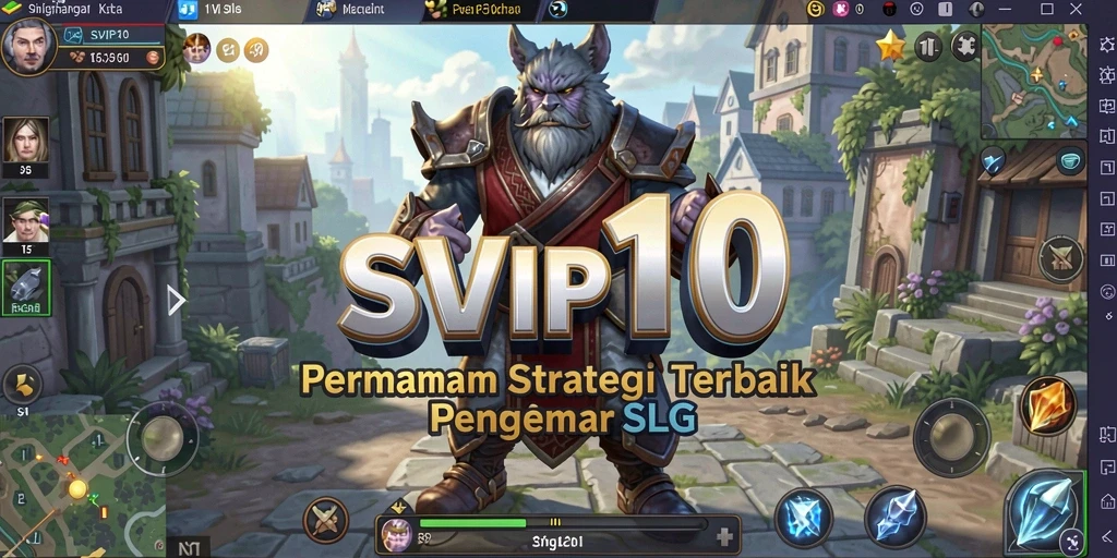 Tampilan gameplay <strong>SVIP10</strong> yang intens dan strategis.