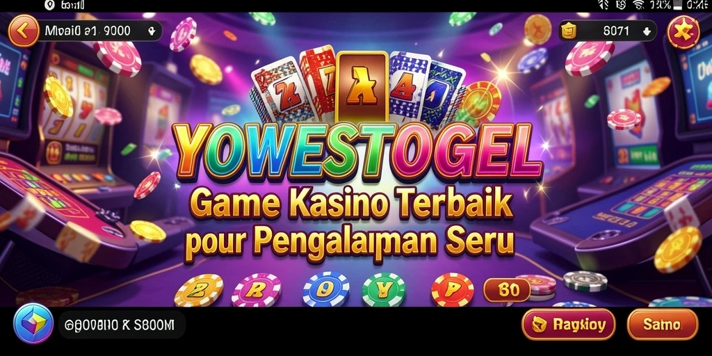 Tampilan gameplay menarik di YOWESTOGEL dengan grafis yang memukau.